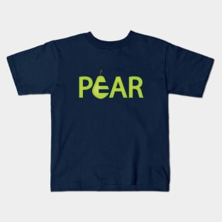 Pear fun creative design Kids T-Shirt